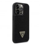 0873 Guess iPhone 15 Back cover case - Triangle - BlackBack Cover-Zwart