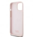 8278 Karl Lagerfeld iPhone 15 Back cover case - Karl Script - PinkBack Cover-Roze