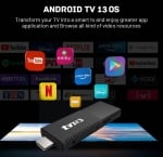 2024 TV3 TV 8k android 13.0 инфрачервено дистанционно управление TV Stick 2GB 16GB 2.4G Wifi 100M-LAN порт Netflix Youtube Media Player