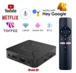 2024 Q5 TV 4K UltraHD android 10.0  TV Stick 2GB 16GB 2.4G Wifi 100M-LAN порт Netflix Youtube Media Player