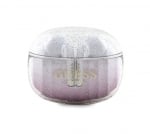 0397 Guess earphones TWS - glitter gradient - Розов