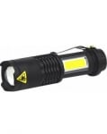 Фенер 5143 LED диод + COB светлина 3W.