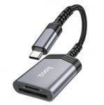 HOCO UA25, USB-C към SD/TF OTG до 2TB