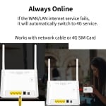 WIFI 4G РУТЕР +Ethenet R9 300MBPS с вградена 5000Mah батерия