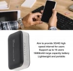 2в1 Преносим рутер и батерия PW100 4G LTE WIFI 300Mbps мобилен Hotspot SIM ,Wifi модем 2.4G 10,000mAH