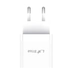 L✮Star LS76 2в1 PD35W с два USB-C порта GaN+кабел USB-C към USB-C