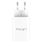 L✮Star LS76 2в1 PD35W с два USB-C порта GaN+кабел USB-C към USB-C