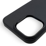 Premium Carbon Case TP-103 за iPhone 15 Pro - Space Black