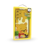 Шарен Кейс TP-40 за Samsung A25 (покриващ камерата) - Жълт Мечо