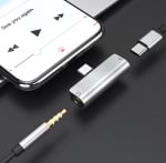 Преходник LS26 HOCO USB-C към USB-C+3.5mm