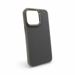 Premium Carbon Case TP-103 за iPhone 16 Plus - Titanium сив