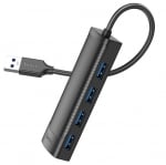 HB41 HOCO USB-A Конвертор към USB 3.0 4 порта - 1.2m