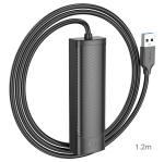 HB41 HOCO USB-A Конвертор към USB 3.0 4 порта - 1.2m