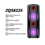 ZQS8225 Портативна Двойна Караоке 8\'\' Sing-e 30W тонколона+жичен микрофон