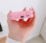 Z15 Silicone case+Пръстен за Samsung Z Flip 4 от 2 части - Пудра