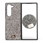 D81 Кейс TheBlingWorld за Samsung Z Fold 6 от 2 части - Сив