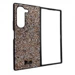 D81 Кейс TheBlingWorld за Samsung Z Fold 6 от 2 части - Розов