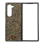 D81 Кейс TheBlingWorld за Samsung Z Fold 6 от 2 части - Златист