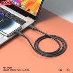 Кабел XO-NB265 Fast 3A USB към Type-C 1M - Бял