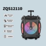 ZQS12110 Портативна Караоке 30W 12\'\' тонколона Sing-e+жичен микрофон