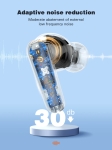 Слушалки T05 LDNIO TWS HD Audio BT Earbuds BT5.3 30ч. - Черен