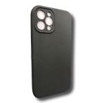 Silicone case TP-59+камера за iPhone 16 Pro Max - Черен