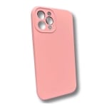 Silicone case TP-59 за +камера за iPhone 16 Plus - Розов