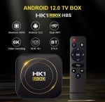 2024 HK1 RBOX H8S TV 4K HDR ULTRA HD android 13.0 TV Stick 4GB+32GB 2.4/5G Wifi 100M-LAN порт Netflix Youtube Media Player