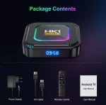 2024 HK1 RBOX K8 RGB TV 4K HDR ULTRA HD android 13.0 TV Stick 4GB+64GB 2.4/5G Wifi 100M-LAN порт Netflix Youtube Media Player