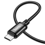 HOCO Кабел “X89 Wind” USB към Micro (1M) - Черен