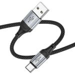 HOCO Кабел “X102 Fresh” PD27W USB към Type-C (1M) - Черен