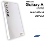 ОРИГИНАЛЕН LCD Дисплей за Samsung A155/A156 (A15 4G/5G 2023) BLACK (WİTH FRAME)