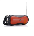 Преносима Bluetooth соларна тонколона TO-430 - Червен