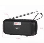 Преносима Bluetooth соларна тонколона V79SUN - Черен