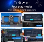 C200 10-инчов Apple Carplay/Android Auto +Видеорегистратор Безжична автомобилна стерео GPS навигация автомобилен екран , Bluetooth, Siri/Google Assistant