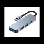 HUB S-1779 4в1 Type-C КЪМ 4XUSB 3.0 5GBPS