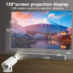 HY300 Мини WIFI ANDROID проектор за домашно кино 1080P WiFi безжичен проектор Видео проектор За телевизор USB устройство Media Play