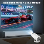 HY300 Мини WIFI ANDROID проектор за домашно кино 1080P WiFi безжичен проектор Видео проектор За телевизор USB устройство Media Play
