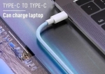 USB Кабел 2В1 60W iPhone USB-C към USB-C и LIGHTNING
