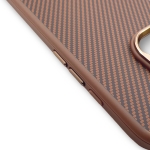 Premium Carbon Case TP-103 за iPhone 16E - Titanium Златист