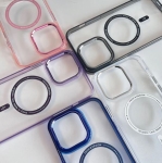 Луксозен кейс AllureEyes с Magsafe TP-101 iPhone 15 Pro - Черен