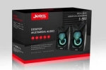 JEDEL S-502 тонколони за компютър светещи RGB Gaming
