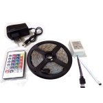 LED лента RG 5M 300 диода IP65 Water rating Светещи с дистанционно (2835)