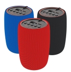 Преносим Bluetooth мини високоговорител ZQS202 - Червен – Компактен и многофункционален
