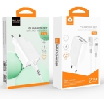 WUW T82 2.1A Зарядно с кабел USB към Lightning 1M