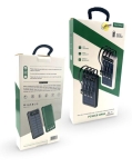L✮Star SL-11 4в1 Преносимо зарядно с вградени кабели - 10,000MAH - Черен