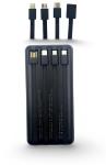 L✮Star SL-22 4в1 Преносимо зарядно с вградени кабели - 20,000MAH - Черен
