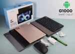 Таблет G1000 ( Черен ) – 10.1 инча, 16GB RAM, 512GB ROM, Android 13 OCTA CORE,DUAL SIM, 50MP КАМЕРА