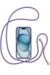 TP-16 Силиконов Кейс с връзка за Samsung A36 - Лилав