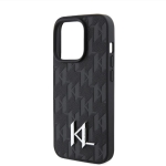 6731 Karl Lagerfeld iPhone 15 Pro TPU Hardcase - Hot Stamp KL Metal